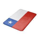 チリの国旗 バスマット (アングル)