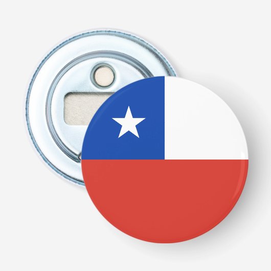 チリの国旗 栓抜き (正面)