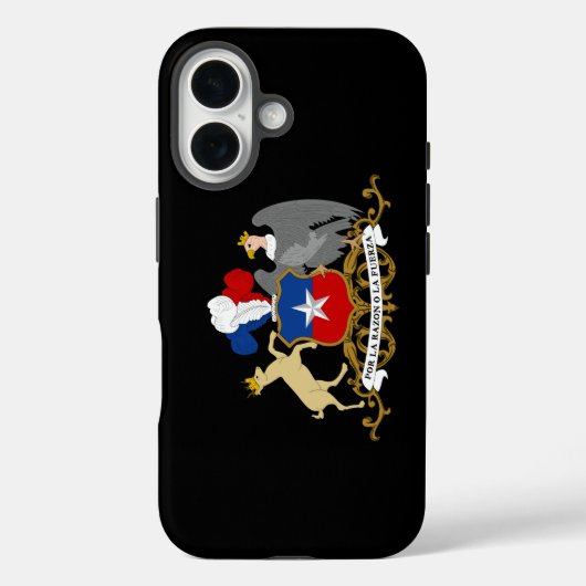 チリの国章 Case-Mate iPhoneケース (裏面)