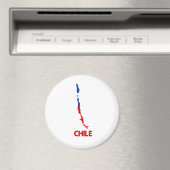 チリの地図 マグネット (インサイチュ (食洗機))