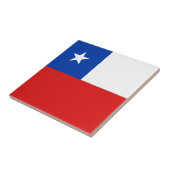 チリの旗のセラミックタイル タイル (側面)