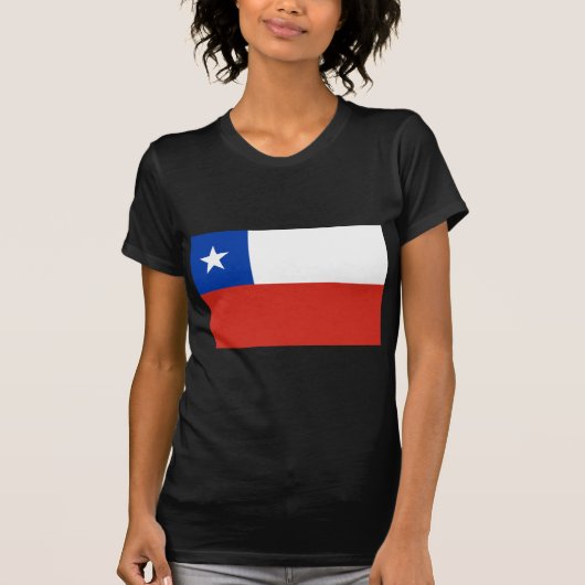チリの旗のCL Tシャツ (正面)