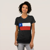 チリの旗のCL Tシャツ (正面フル)