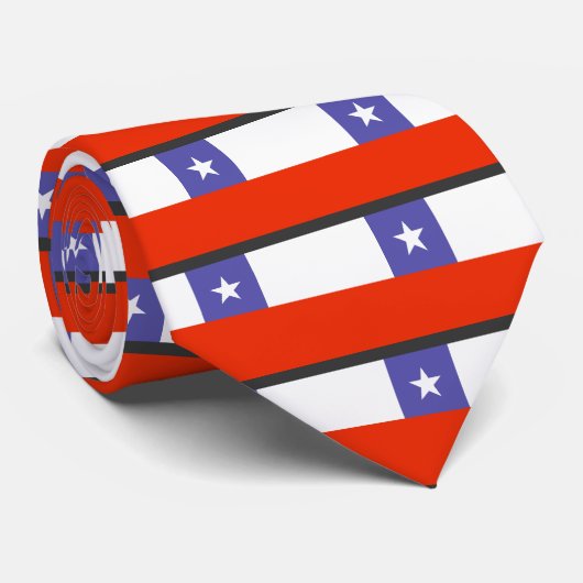 チリの旗 ネクタイ (ロール)