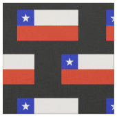 チリの旗 ファブリック (クローズアップ)