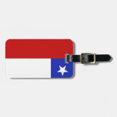 チリの旗 ラゲッジタグ (正面横)