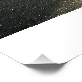 チリの火山近くのモンキーパズルツリー ポスター (コーナー)