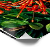 チリの燃え盛るブッシュと欧州経済通貨同盟素晴らし、芸術、 ポスター (コーナー)