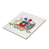 チリの紋章付き外衣 タイル (側面)