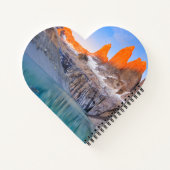 チリのTorres Del Paine国立公園。 ノートブック (裏面)