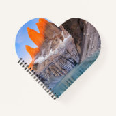 チリのTorres Del Paine国立公園。 ノートブック (正面)