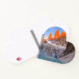 チリのTorres Del Paine国立公園。 ノートブック