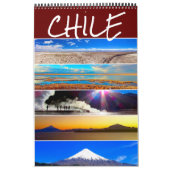 チリは2025年を旅する カレンダー (カバー)