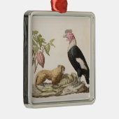 チリへのライオンの猿およびコンドル、先住民またはエクアドル メタルオーナメント (右)