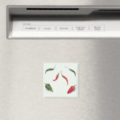 チリエとピーマン2005 マグネット (インサイチュ (食洗機))