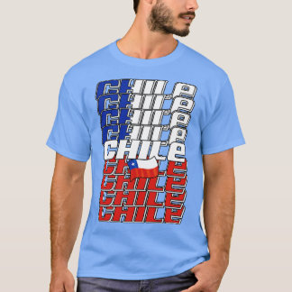 チリカスケード文字3 Tシャツ