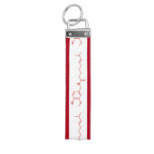 チリカプサイシン分子化学式 リストバンドキーホルダー (鍵トップ)