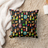 チリカリブのー・スパイス食品パターン（の模様が）ある クッション (ブランケット)