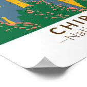 チリカワ国立記念碑ホオドスアリゾナ ポスター (角)