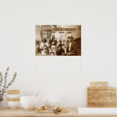 チリカワ・アパッチのジェロニモ ポスター (キッチン)