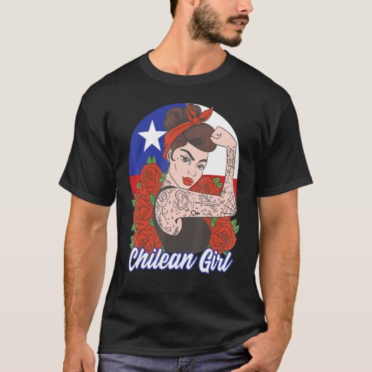 チリガールChile Women 1 Tシャツ (正面)
