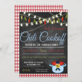 チリクックオフ招待状 招待状 (正面/裏面)