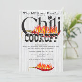 チリクックオフ調理師オフコンテスト素朴ファミリーパーティー 招待状 (スタンド正面)