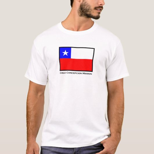チリコンセプシオンLDSの代表団のTシャツ Tシャツ (正面)
