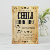 チリコンテスト招待状～チリクアウト招待状 招待状 (スタンド正面)