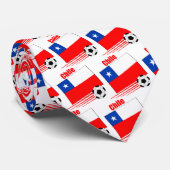 チリサッカーチーム ネクタイ (ロール)