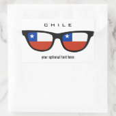 チリシェーズカスタムステッカー 長方形シール (バッグ)