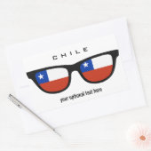 チリシェーズカスタムステッカー 長方形シール (封筒)