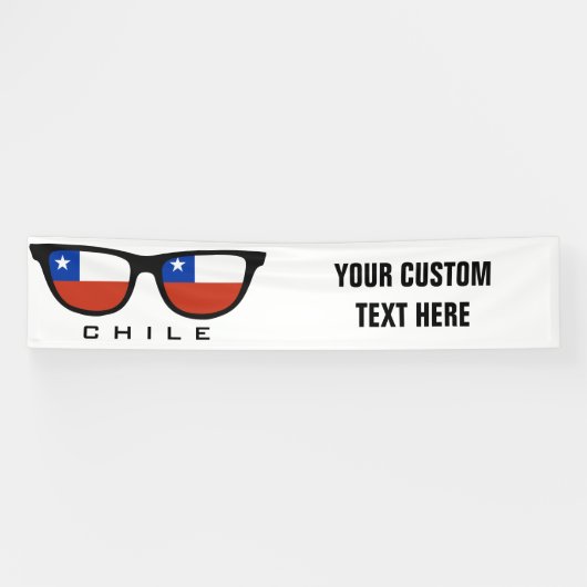 チリシェーズカスタム文字&カラーバナー 横断幕 (横)