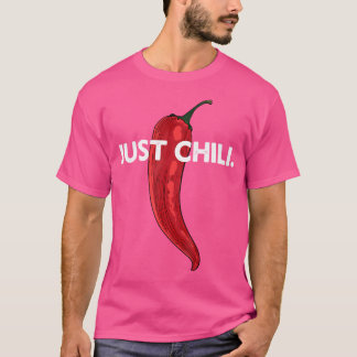 チリジョークスパイシーな食べ物の恋人プンおもしろいヴィンテージPep Tシャツ