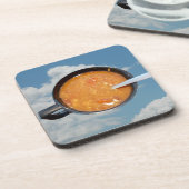 チリスープ懸命プラスチックコースター コースター (左側)