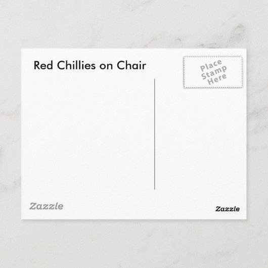 チリス ポストカード (裏面)