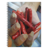 チリズ熱に浮かぶ ノートブック (正面)