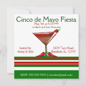 チリチニシンコデマヨフィエスタパーティー 招待状 (正面)