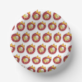 チリチリのボウルのコンCarne調理食品 ペーパーボウル