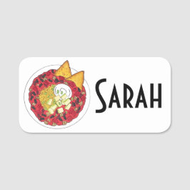 チリチリスープクックオフトルティーヤチップス食品 名札