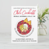 チリチリスープ調理外食ご飯 招待状 (スタンド正面)