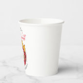チリチリスープ調理外食ご飯 紙コップ (左)
