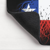 チリチリ米国木のルーツ国旗 マウスパッド (コーナー)