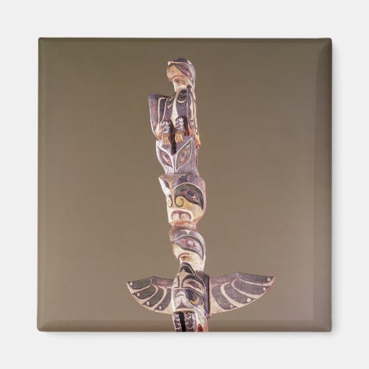 チリットバードクラントーテムポール マグネット (正面)