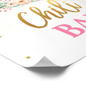 チリバーくるみ割りバレリーナガールフードテーブル ポスター (角)