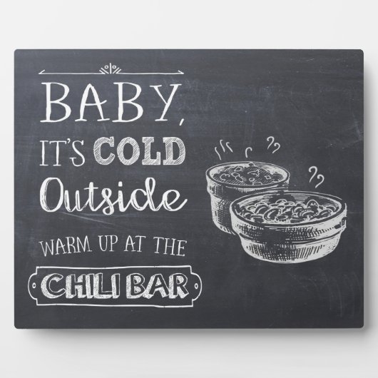 チリバー標識 フォトプラーク (正面)