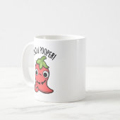 チリパーパージョーク ウンチ コーヒーマグカップ (正面左)