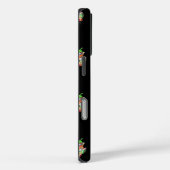 チリビーチクリスマスブラックを追加イニシャル Case-Mate iPhoneケース (裏面 / 右)