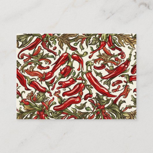 チリピーパーズヴィンテージエレガンス 名刺 (裏面)