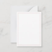 チリピーパー2.5x3.5フラットカード ノートカード (裏面)